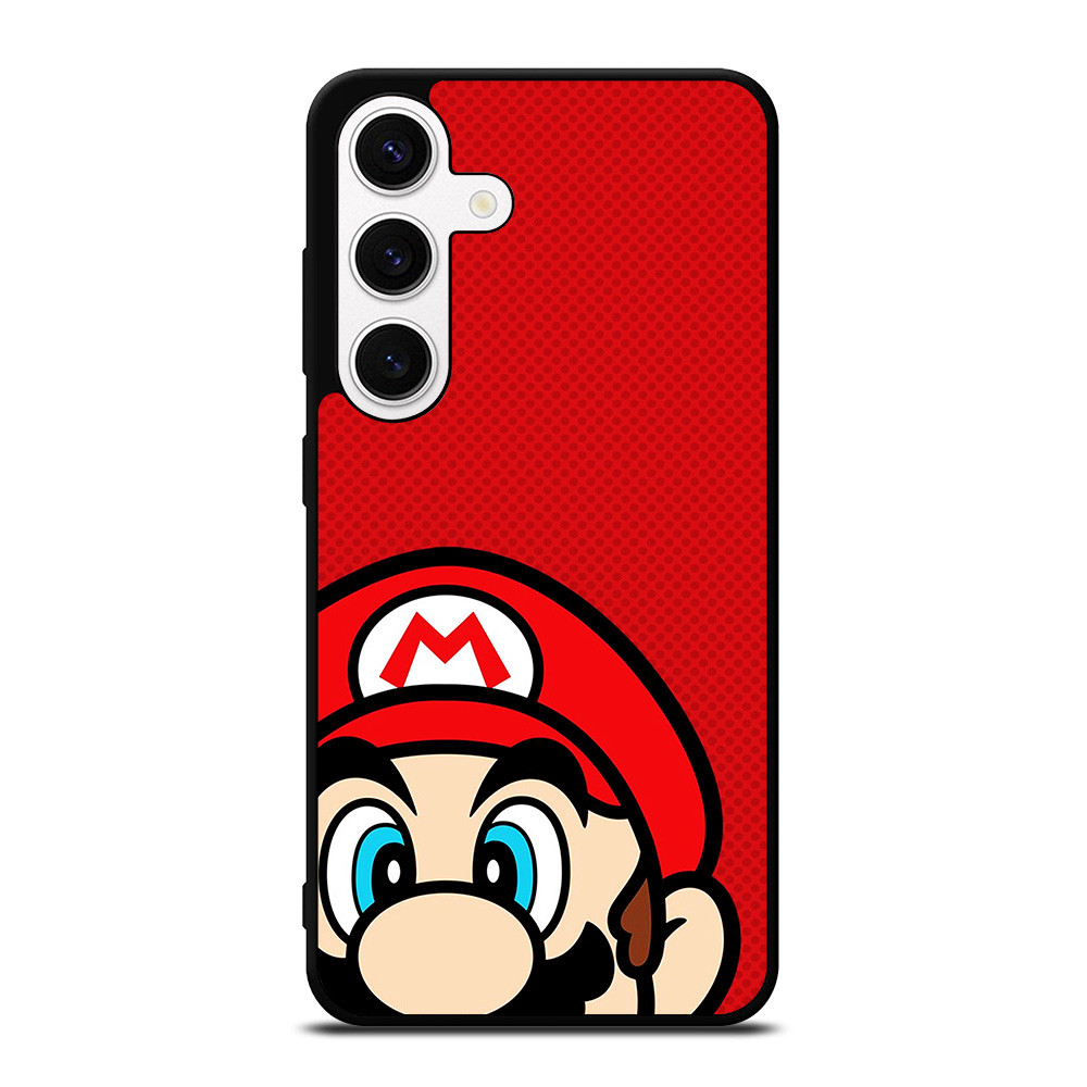 SUPER MARIO BROS FACE NINTENDO GAMES Samsung Galaxy S24 Case